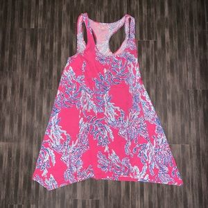 💕LILLY PULITZER MELLE DRESS IN CAPRI PINK SAMBA